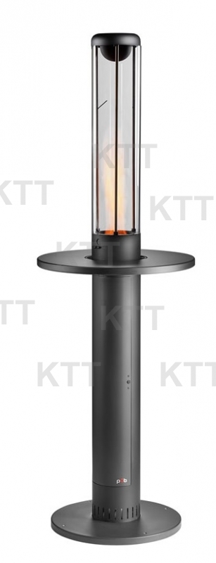 Faro V.2 Outdoor pyrolytic heater with 500 mm glass