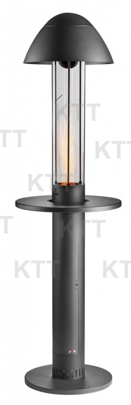 Faro V.2 Outdoor pyrolytic heater with 500 mm glass