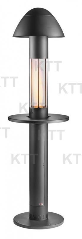 Faro V.2 Outdoor pyrolytic heater with 500 mm glass