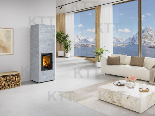 NORDAC kamen šedý sivý igniton (ohnisko)